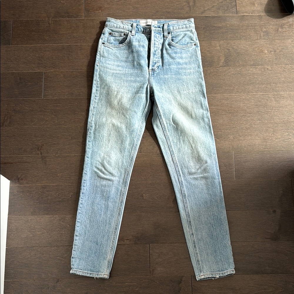 Denim Forum The Yoko High Rise Slim Jeans